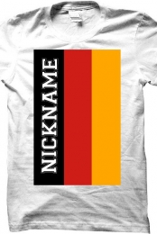 Fahne von Deutschland T-Shirt