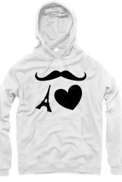 eiffel love moustache