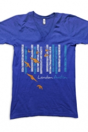 Landon V-Neck (Blue)