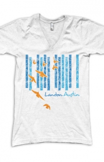Landon V-Neck (White)