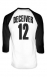 Deceiver Baseball Tee: TWA_BaseballRaglan_back.jpg