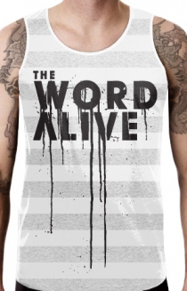 Striped Logo Tank