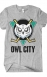 Mighty Owl (Heather Grey)
