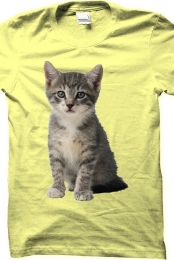 Cat Shirt (Yellow)