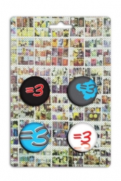 =3 Button Pack