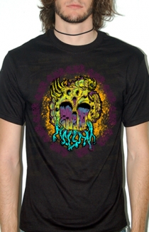 Colorful Skull (Black)