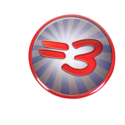 Round =3 Sticker