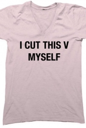I Cut This V (Ladies)