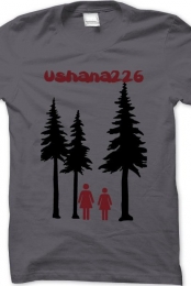 Mens through the tree's ...