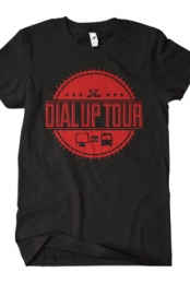 Dial Up Tour Tee (Black)