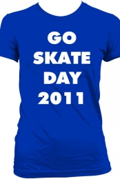 GIRLS-GO SKATE 2011 T-SH...