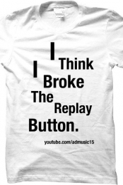 Replay Button (White)