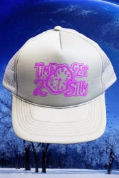TIME 2 GET SILLY Hat (grey/purple)
