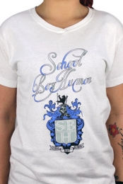 White Crest V-Neck