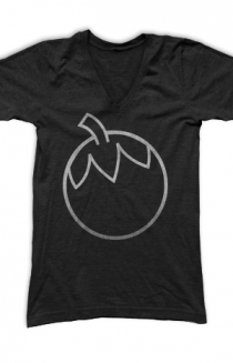 Silver Burry V-Neck