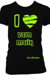 I Love Zayn Malik- Black