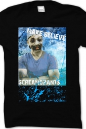 Men's Make Believe Zombie T-shirt Black