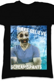 Unisex Make Believe V-neck Black