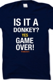 IS IT A DONKEY?