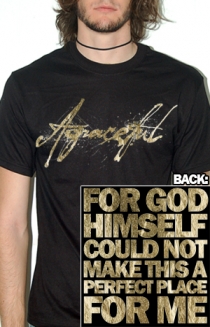 Big Text Gold Foil (Black)