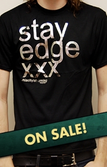 Stay Edge Silver Foil (Black)