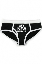 My New Haircut Underwear (Black)