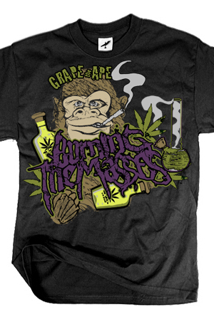 Grape Ape (Black) Grape Ape (Black) from Burning The Masses