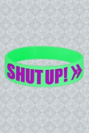 SHUT UP! Wristband (Green)