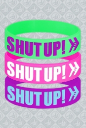 SHUT UP! Wristband Package