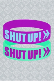 SHUT UP! Wristband Package