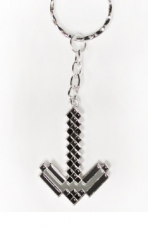 Pixelaxe Keychain