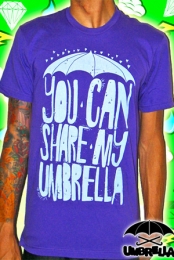 You Can Share My Umbrella (Purple)