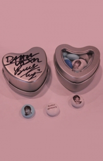 Bralton Wixszu MnMs and Heart-Shaped Tin