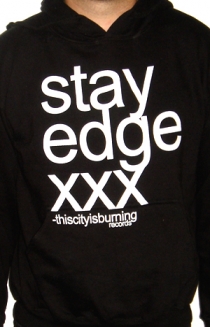 Stay Edge Hoodie (Black)