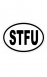 STFU Sticker
