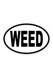 WEED Sticker