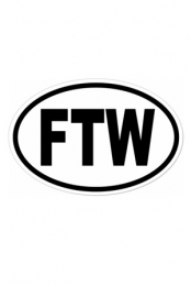 FTW Sticker