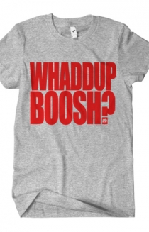 Whaddup Boosh? (Heather Grey)