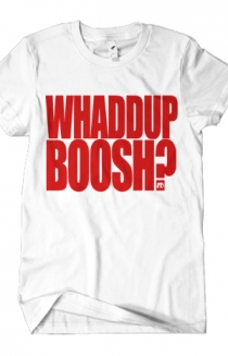 Whaddup Boosh? (White)