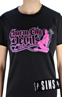 She Devil T-Shirt + Sins Wristband