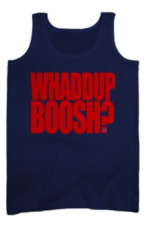 Whaddup Boosh Tank (Navy)