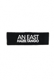 Headband w/ White Embroi...
