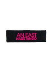 Headband w/ Pink Embroid...