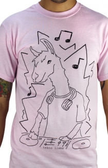DJ Llama (Pink)