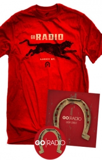 Lucky Street CD, Signed Booklet, T-Shirt + Sticker