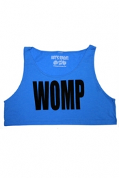 WOMP Crop Top (Blue)