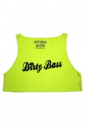 Dirt Bass Crop Top (Yell...