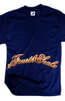 Cursive Edge (Navy Blue)