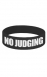 NO JUDGING Wristband: NoJudgementFRONT_wristband.jpg