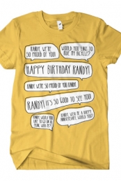 Happy Birthday Randy (Mustard)
